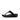 Women Black/Sunshine Coral Toe-Post Sandals