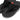 Women Black/Sunshine Coral Toe-Post Sandals
