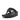 Women All Black Art-Denim Toe-Post Sandals