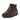Women Chocolate Brown Leather Ankle Boots