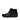 Women All Black Leather Ankle Boots