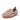 Women Beige Suede Penny Loafers