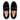 Women All Black Suede Penny Loafers