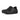 Women All Black Leather Loafers