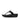 Women All Black Patent Croc-Print Toe-Post Sandals
