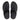 Women All Black Patent Croc-Print Toe-Post Sandals