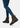 Women Chocolate Brown Waterproof Leather Chelsea Boots
