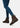 Women Chocolate Brown Waterproof Leather Chelsea Boots