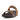 Women Chocolate Metallic Glitz Slides