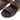 Women Chocolate Metallic Glitz Slides