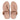 Women Beige Crystal-Buckle Leather Toe-Post Sandals