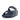 Women Midnight Navy Crystal Embellished Slides