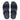 Women Midnight Navy Crystal Embellished Slides