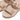 Women Rose Gold  Crystal Embellished Slides