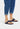 Women Midnight Navy Buckle Toe-Post Sandals