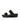 Women Black Glitter  Glitter Slides