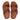 Women Light Tan Glitter Slides