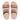Women Rose Gold Glitter Slides