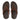 Women Chocolate Brown Suede Toe-Post Sandals
