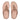 Women Beige Metallic-Trim Toe-Post Sandals