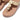 Women Platino Metallic-Trim Toe-Post Sandals