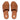 Women Light Tan Leather Pool Slides
