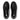 Women All Black Leather Flatform Penny Loafers