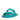 Women Tahiti Blue Two-Bar Buckle Slides