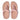 Women Pink Salt  Crystal-Cord Leather Toe-Post Sandals