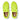 Women Electric Yellow X Knit Sports Sneakers
