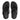 Women All Black Crystal-Circlet Leather Toe-Post Sandals