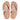 Women Stone Beige Crystal-Circlet Leather Toe-Post Sandals