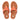 Women Sunshine Coral Gracie Rubber-Circlet Leather Toe-Post Sandals