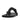 Women All Black Adjustable Buckle Flip-Flops