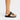 Women All Black Adjustable Buckle Flip-Flops
