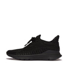 Women All Black X Knit Sports Sneakers