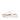 Women Cream Leather Flatform Toe-Post Sandals