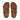 Women Light Tan Adjustable Leather Slides