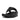 Women Black Rubber-Stud Leather Toe-Post Sandals