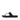 Women Black Rubber-Buckle Leather Toe-Post Sandals