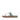 Women Light Blue Rubber-Buckle Leather Toe-Post Sandals