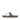 Women Sail Blue Rubber-Buckle Leather Toe-Post Sandals