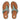 Women Light Blue Rubber-Buckle Leather Toe-Post Sandals