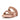 Women Rose Gold Adjustable Shimmerlux Slides