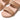 Women Rose Gold Adjustable Shimmerlux Slides