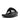 Women All Black Shimmerlux Toe-Post Sandals
