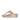 Women Latte Beige  Shimmerlux Toe-Post Sandals