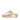 Women Platino Shimmerlux Toe-Post Sandals