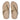 Women Latte Beige  Shimmerlux Toe-Post Sandals