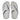 Women Silver Shimmerlux Toe-Post Sandals
